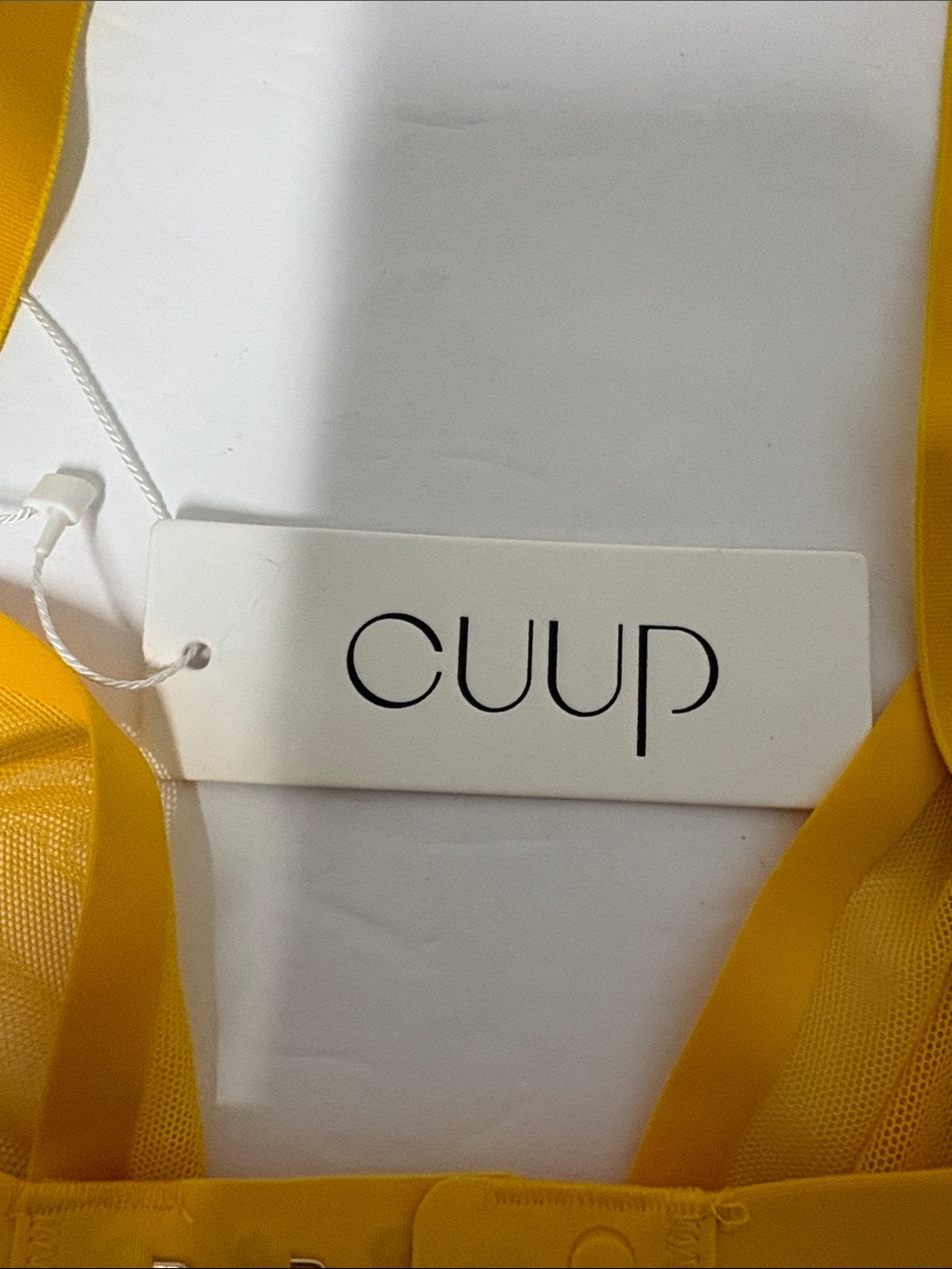 Yellow Sheer Underwire Bra - Unbranded CUUP - Picture 5 of 5
